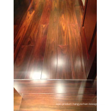 Wide Plank with Beautiful Grain Solid Indonesia Rosewood Flooring